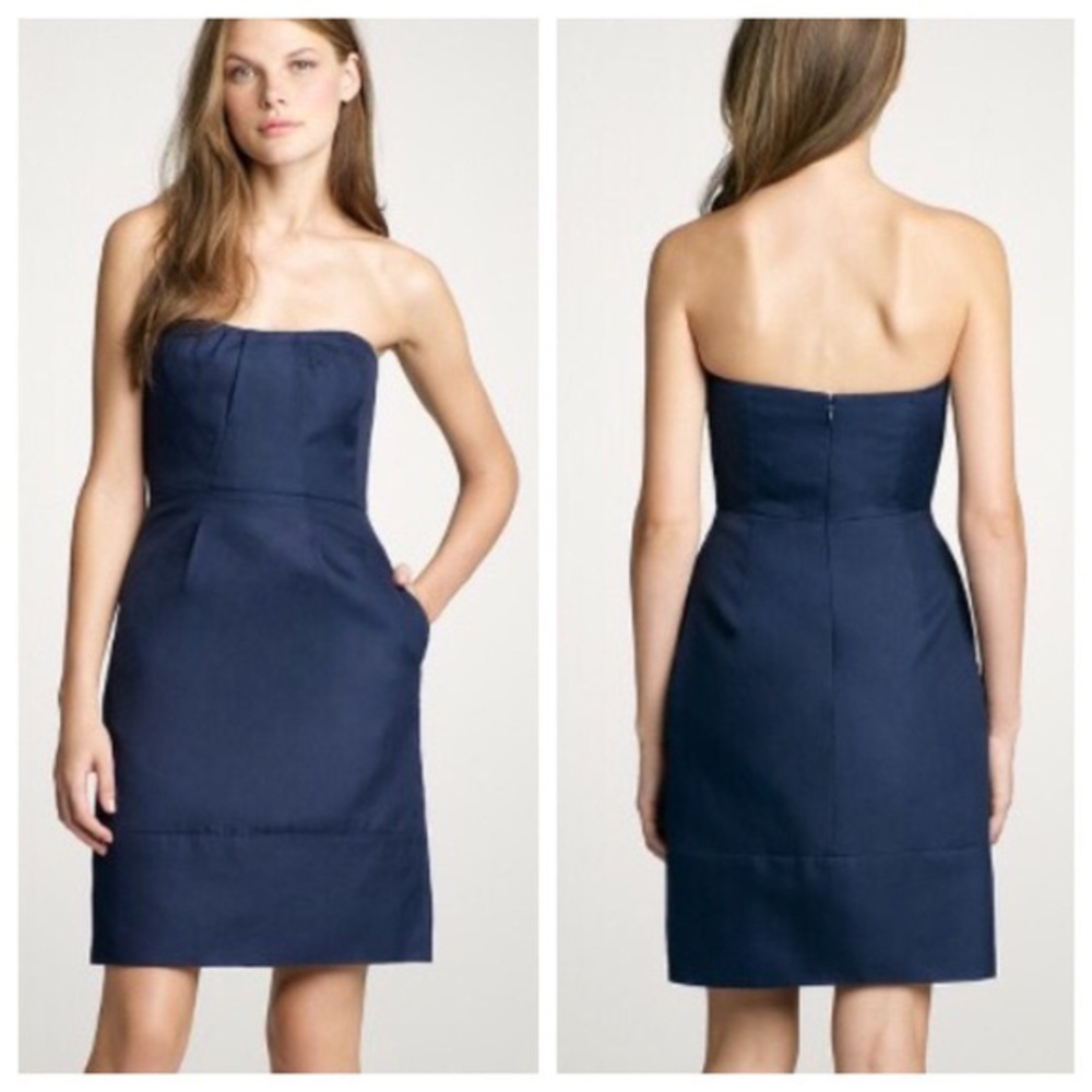 J. Crew Miranda Dress in Cotton Cady